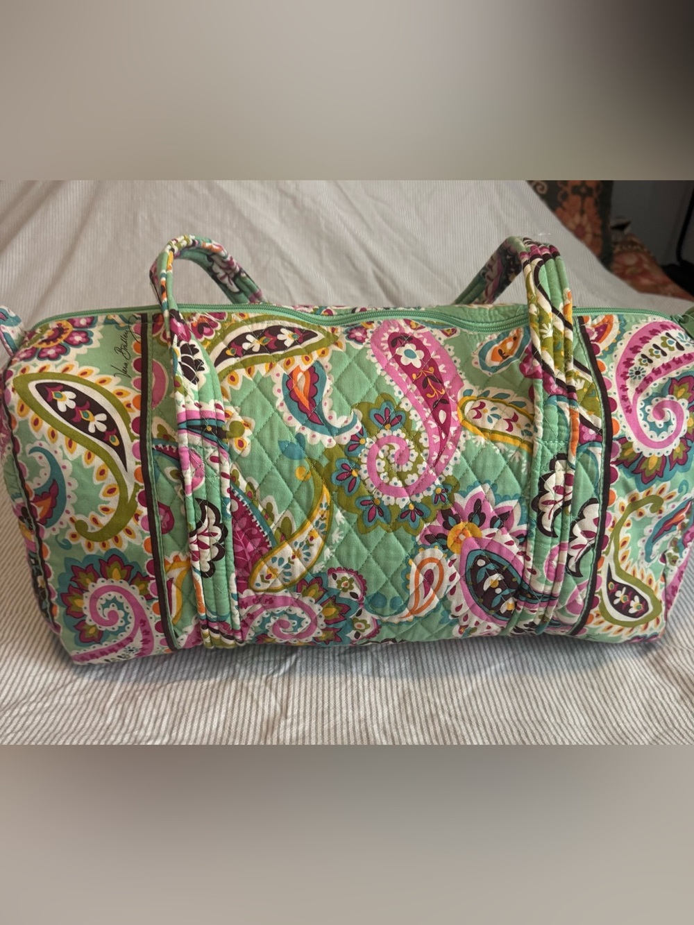 Vera Bradley Quilted Small Duffel- Tutti Frutti